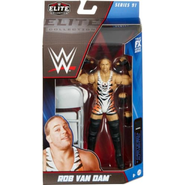 Rob Van Dam Elite WWE Figure with TrueFX Detail