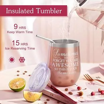 Stylish Tumbler Gift Set for Her - Great for Gifts