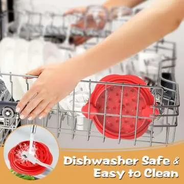 Chicken Shredder Tool with Visible Lid Ergonomic Handle