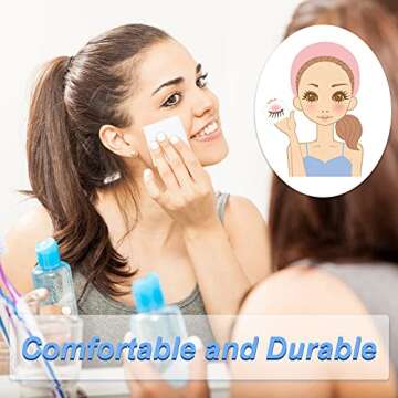 Maxcheck 300 Pcs 4x4 Disposable Esthetic Wipes 4 Ply Aesthetic Wipe Lint-free Esthetician Wipes Facial Squares Esthetic Wipe Non Woven Esthetician Supplies for Spa Facials Makeup Product Application