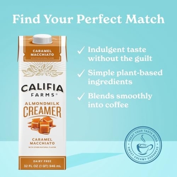 Caramel Macchiato Almond Milk Creamer by Califia Farms
