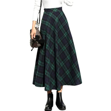 Plaid Dresses for Women 2024 Fall Winter Dress Christmas Outfits Clothes Checkered Sweater Tweed Tar...