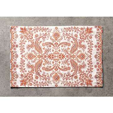 Maison d' Hermine Placemats 100% CottonSet of 4 Dinner Placemat, Decorative Washable Cloth Placemat,...