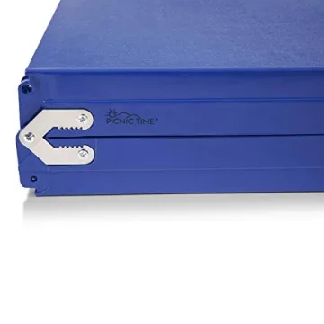 ONIVA Folding Picnic Table with Umbrella Hole - 36.2" x 18" x 5.5"