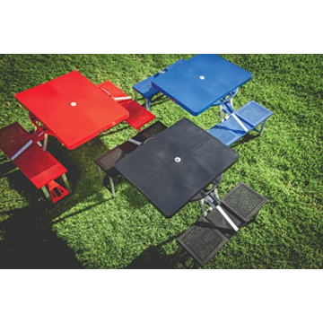 ONIVA Folding Picnic Table with Umbrella Hole - 36.2" x 18" x 5.5"