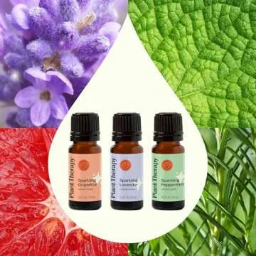 Plant Therapy Sparkling Laundry Essential Oil Blends Set