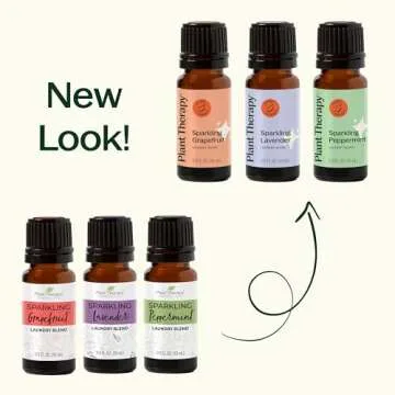 Plant Therapy Sparkling Laundry Essential Oil Blends Set