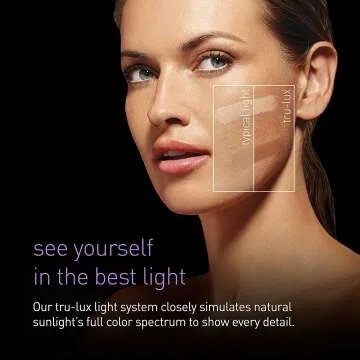 simplehuman Travel Sensor Makeup Mirror 10x Magnification