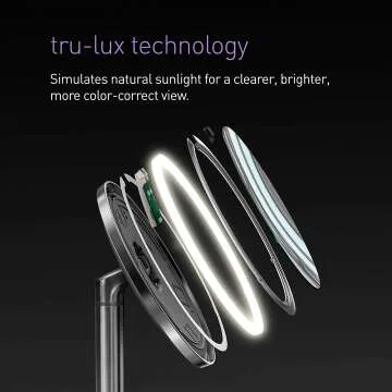 simplehuman Travel Sensor Makeup Mirror 10x Magnification