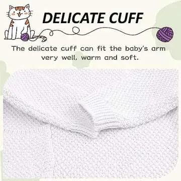Peecabe Toddler Baby Knitted Sweater for Winter Comfort