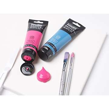 Quality Liquitex BASICS Acrylic Paintbrush Set of 6