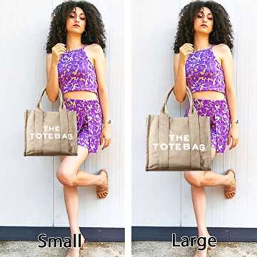 The Tote Bag for Women, Canvas Crossbody Bags for Women The Traveler Handbag