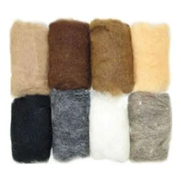 Dimensions Eco-Friendly Needle Felting Wool Roving - 8 Pack
