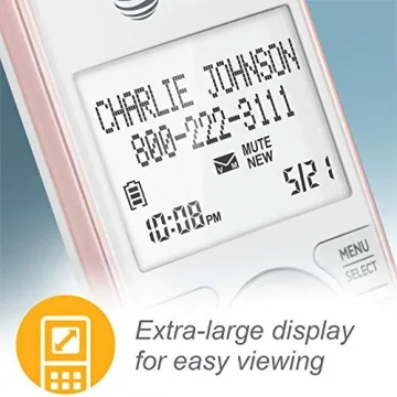AT&T CL82257 Ultra Clear Cordless Phone with Call Blocking