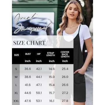 Ekouaer Women's Grey Romper For Women Casual Adjustable Strap Loose Short Overalls Jumpsuit 2024 Fashion Gery S