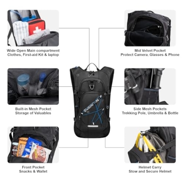 Everfun 18L Hydration Backpack with Insulated Bladder