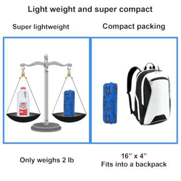 KidzAdventure 2 in 1 Kids Play Tent for Camping