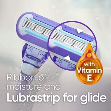 Gillette Venus Deluxe Smooth Swirl Razor Handle + Refills