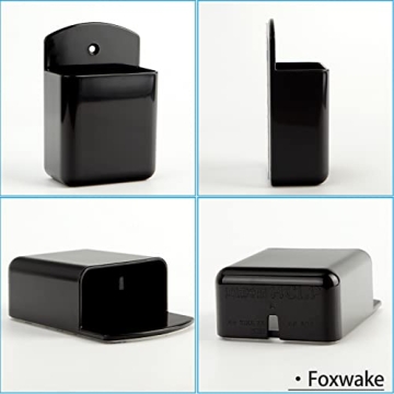 Foxwake Remote Control Holder - 6 Pack Wall Mount Organizers