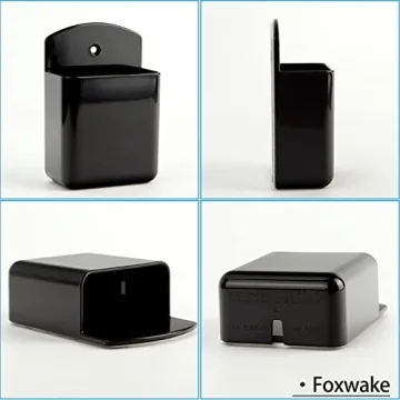 Foxwake Remote Control Holder - 6 Pack Wall Mount Organizers
