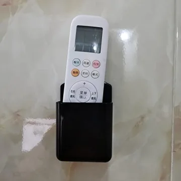 Foxwake Remote Control Holder - 6 Pack Wall Mount Organizers