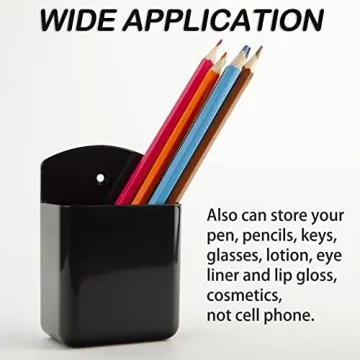 Foxwake Remote Control Holder - 6 Pack Wall Mount Organizers