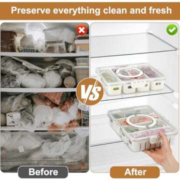 Snackle Box Container for Fresh Snacks on the Go