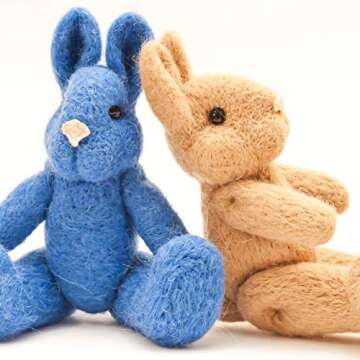 WILLBOND 56 Pcs Safety Eyes for DIY Doll Making