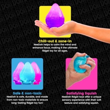 Schylling NeeDoh Dream Drop - Sensory Squeeze Toy