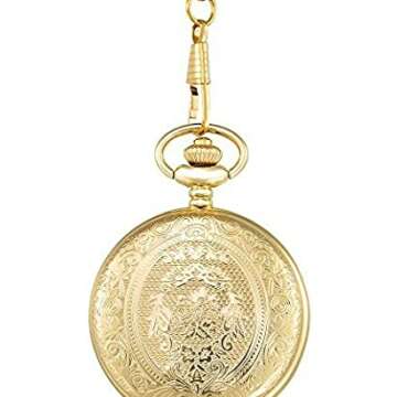 Mudder Vintage Quartz Pocket Watch - Classic Design