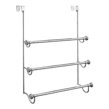 iDesign Over the Door Towel Rack - York Collection