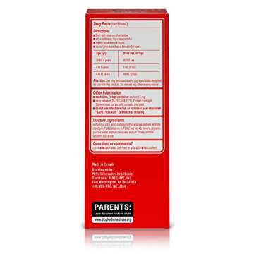 CHILDREN'S SUDAFED PE Nasal Decongestant, Cough Suppressant COLD + COUGH Non-Drowsy, Grape Flavor 4 fl oz