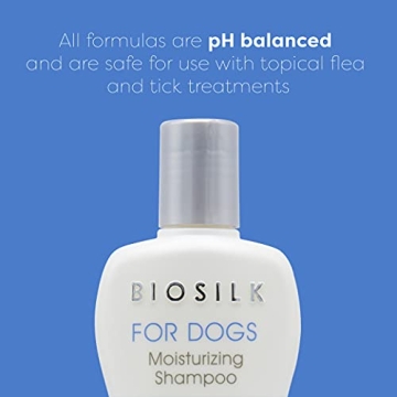 BioSilk Dog Shampoo Best for Dry Skin 12 Oz Silk Therapy