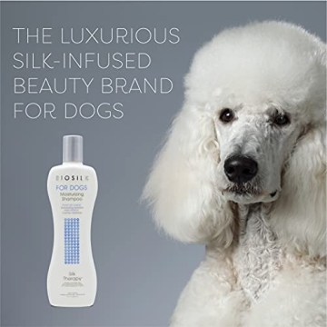 BioSilk Dog Shampoo Best for Dry Skin 12 Oz Silk Therapy