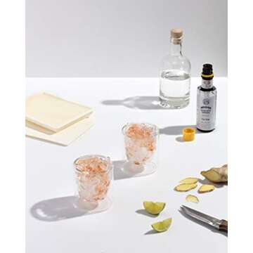 W&P Peak Silicone Crushed Ice Tray - Easy Ice and Premium Quality