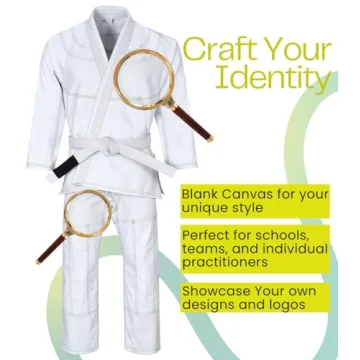 Knockout Jiu Jitsu Gi: Ultra Light, Machine Washable, Customizable