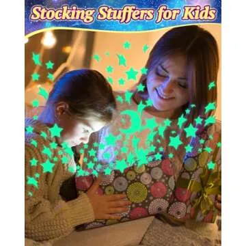 201 Pcs Glow in The Dark Stars for Kids Room Decor