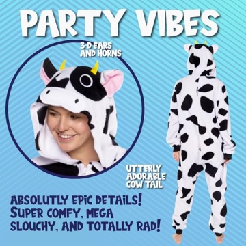Funziez! Slim Fit Adult Onesie - Plush Animal Costume