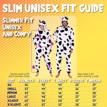 Funziez! Slim Fit Adult Onesie - Plush Animal Costume