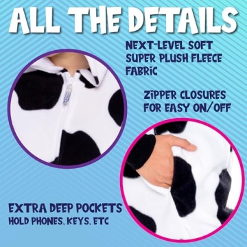 Funziez! Slim Fit Adult Onesie - Plush Animal Costume