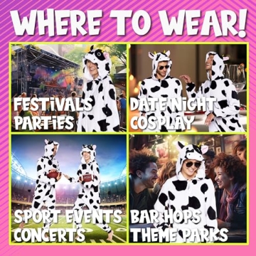 Funziez! Slim Fit Adult Onesie - Plush Animal Costume