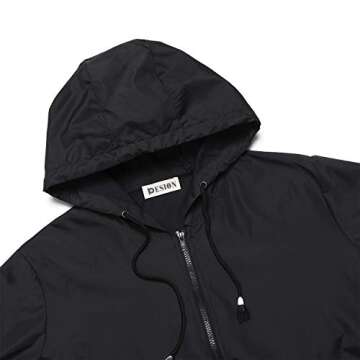 PESION Women's Waterproof Hiking Jacket - Stylish Rain Protection