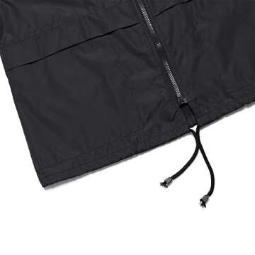 PESION Women's Waterproof Hiking Jacket - Stylish Rain Protection