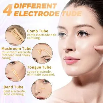 MYSWEETY High Frequency Skin Care Wand - Effective & Portable