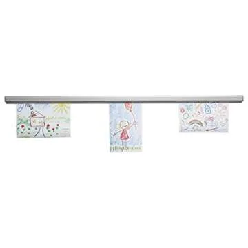 Advantus Grip-A-Strip Display Rail - Stylish Document Holder