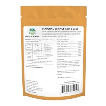 Oxbow High-Fiber Skin & Coat Supplement for Small Pets