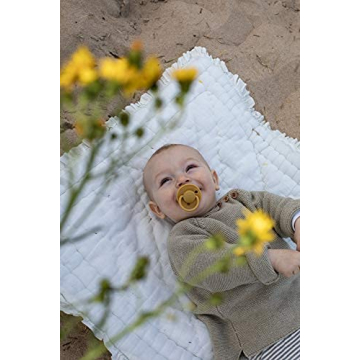 BIBS De Lux Sage Baby Pacifiers - 0-6 Months Set of 2