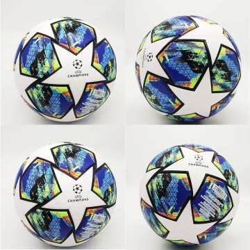 Size 5 Official Soccer Ball - Champions League Quality