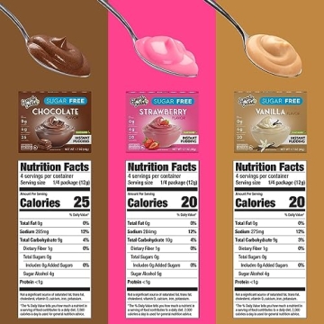 Simply Delish Instant Delicious Mixed Variety Pudding 6 Pack