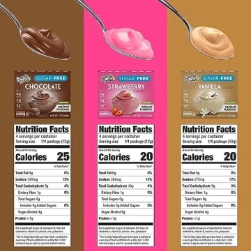 Simply Delish Instant Delicious Mixed Variety Pudding 6 Pack